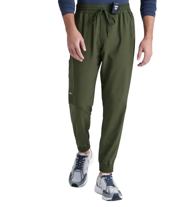Grey's Anatomy™ Evolve by Barco 5-Pocket Elastic Jogger Pant-Short-Fern