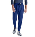 Grey's Anatomy™ Evolve by Barco 5-Pocket Elastic Jogger Pant-Short-Indigo