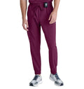 Grey's Anatomy™ Evolve by Barco 5-Pocket Elastic Jogger Pant-Short-Wine