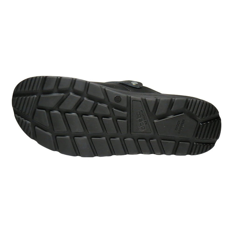 Renaud Kitchen Chef Shoes Black  Back Side