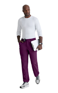 Barco One™ by Barco Amplify 7-Pocket Zip-Fly Scrub Pant-Wine