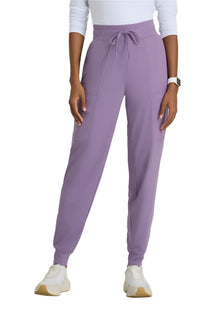 Barco One Performance Knit by Barco Pro Knit 5-Pocket Drawcord Waist Jogger Scrub Pant - Dusty Lavender