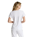 Skechers™ by Barco Breeze 3-Pocket Curve-d VNeck Scrub Top-White