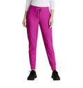 Skechers™ by Barco Slip-ins Pace 5-Pocket Ribbed Cuff Jogger - Deep Magenta