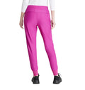 Skechers™ by Barco Slip-ins Pace 5-Pocket Ribbed Cuff Jogger - Deep Magenta