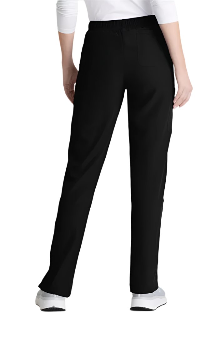 Skechers™ Vitality by Barco Charge 4 Pocket Mid-Rise Tapered Leg Scrub Pant - Black