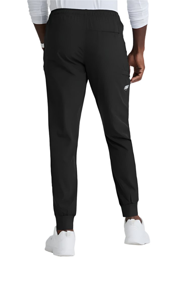 Skechers™ Vitality by Barco Crew 4-Pocket Jogger Scrub Pant - Black