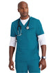 Barco Unify™ by Barco RALLY 3-POCKET V-NECK SCRUB TOP - Bahama