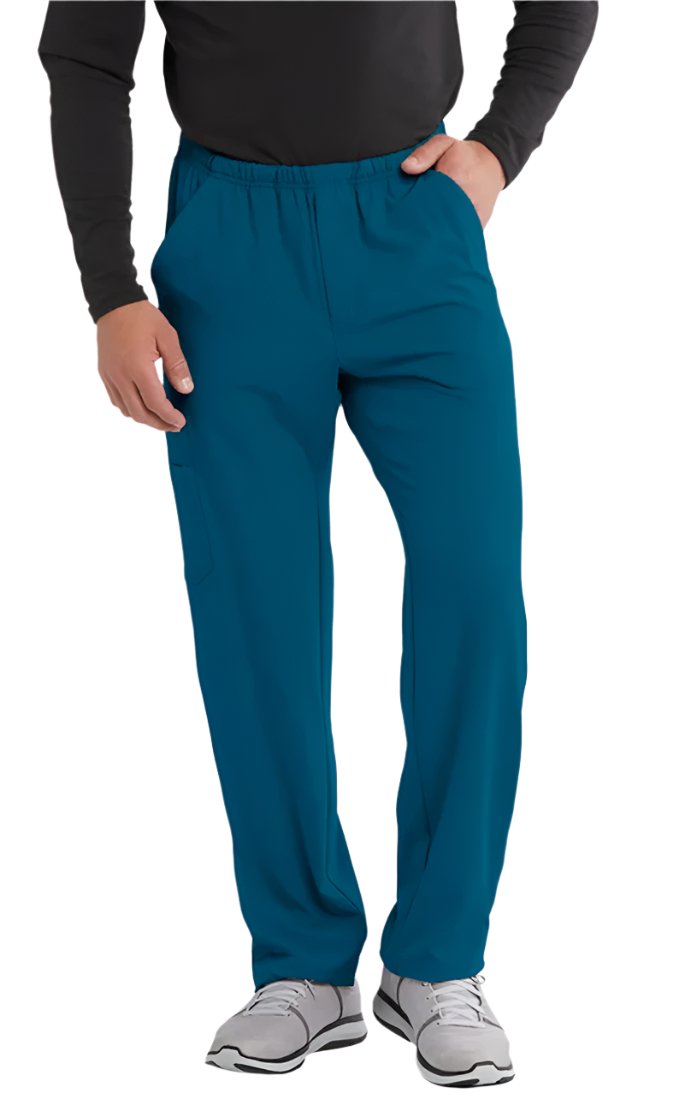 SKECHERS™ by barco Structure 4-Pockets Zip-Fly Scrub Pant-Bahama