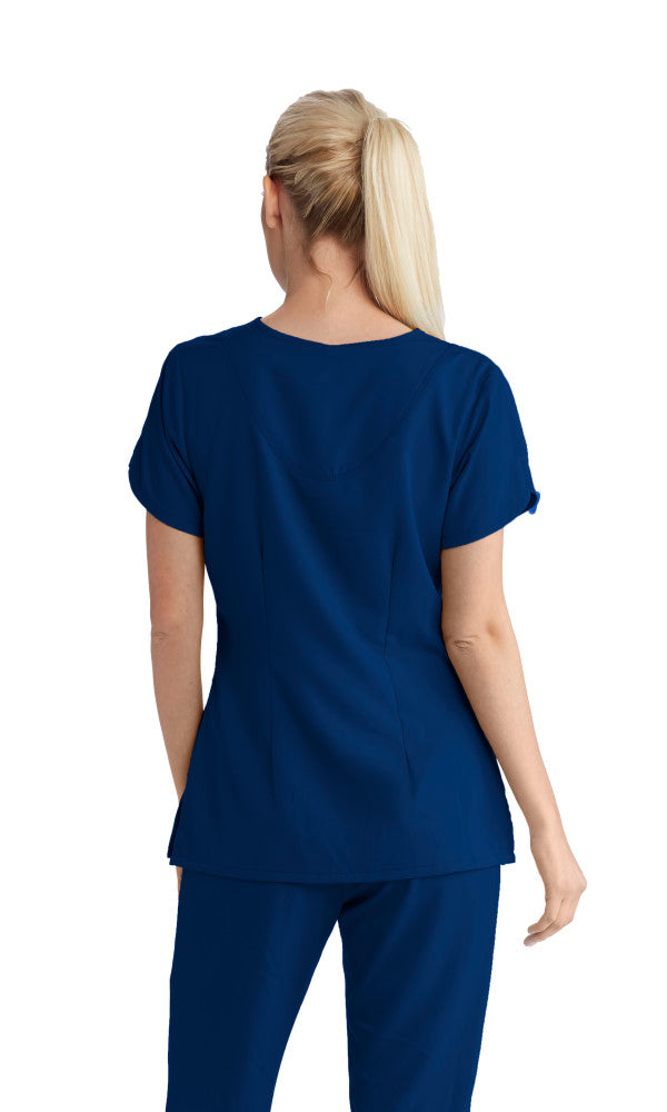 Grey's Anatomy™ by Barco Cora 4-Pocket Scrub Top-Indigo