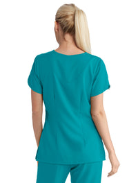 Grey's Anatomy™ by Barco Cora 4-Pocket Scrub Top-Teal