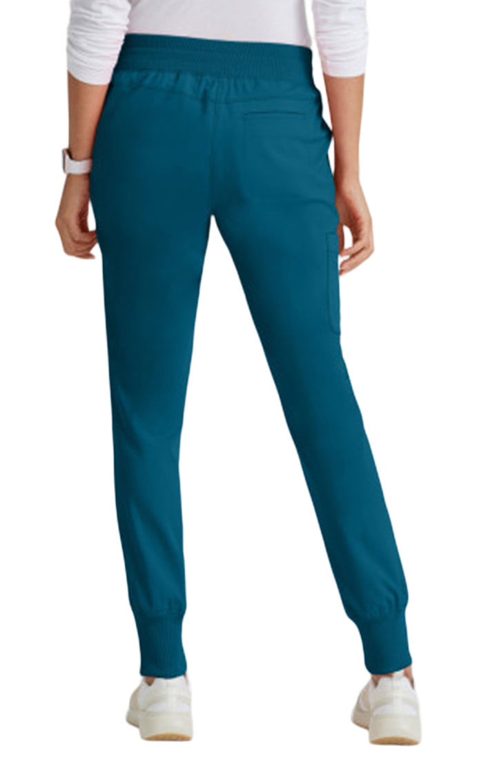 Grey's Anatomy Stretch™ by Barco Eden 5-Pocket Mid Rise Jogger Scrub Pant-Bahama