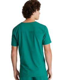 Grey's Anatomy™ Evolve by Barco Journey 1-Pocket CICLO® Scrub Top-Hunter Green