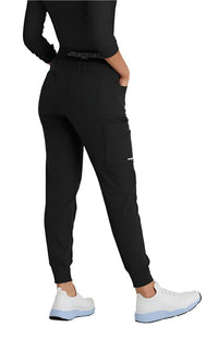 Skechers™ Vitality by Barco Electra 5-Pocket Mid-Rise Jogger Scrub Pant - Black