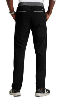 Grey's Anatomy™Strech by Barco Nathan 7-Pocket Slim Straight Leg Scrub Pant-Black