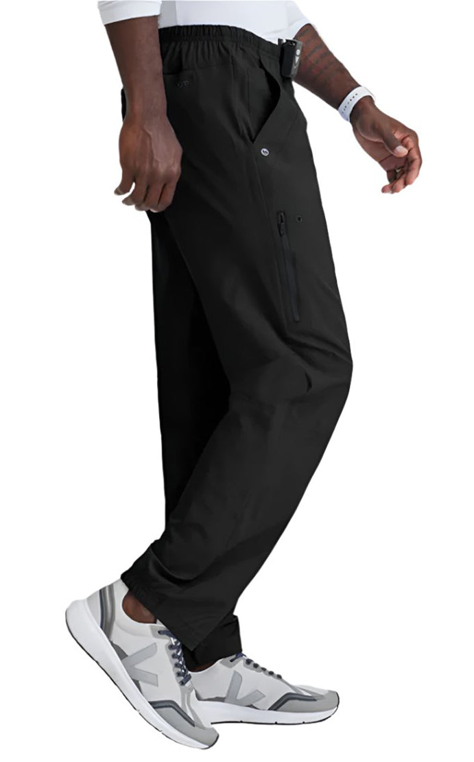 Barco One™ by Barco Amplify 7-Pocket Zip-Fly Scrub Pant-Black