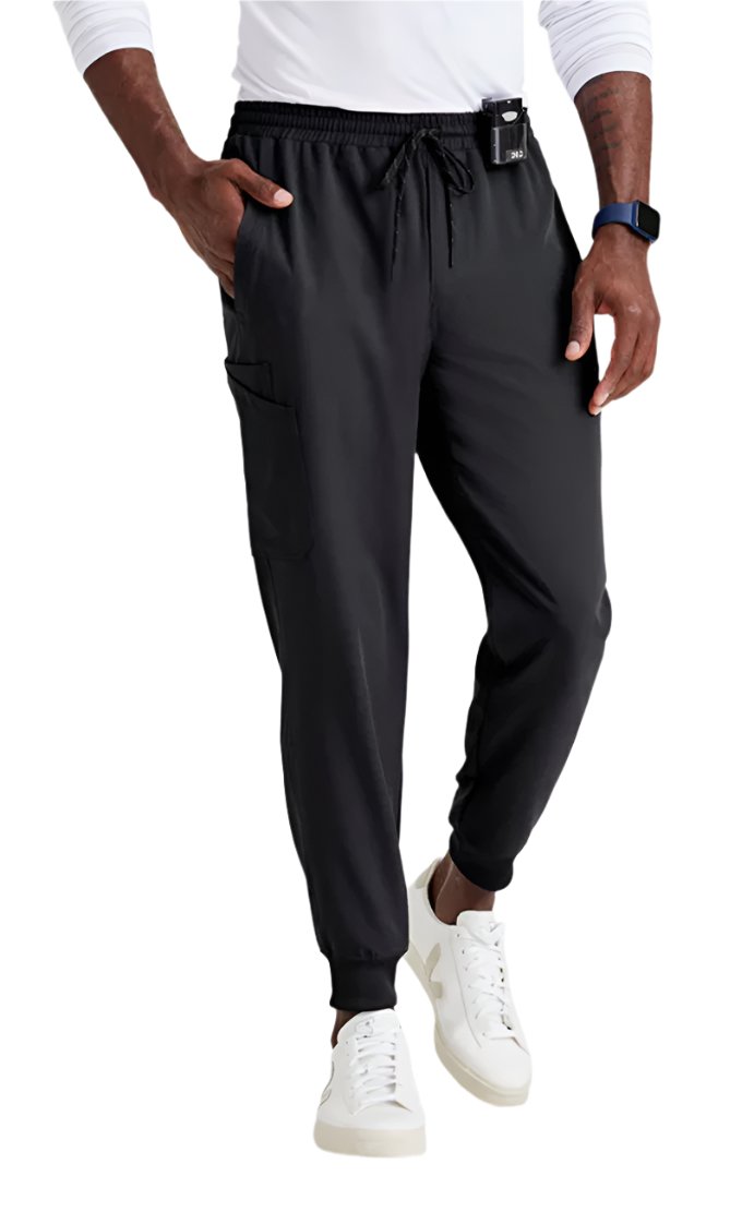 Barco Unify™ by Barco RALLY 6-POCKET JOGGER SCRUB PANT-Black