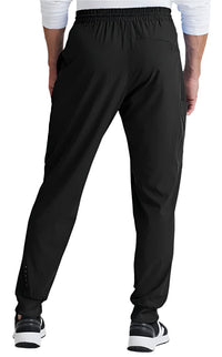 Barco One™ by Barco Vortex 6-Pocket Jogger Scrub Pant-Black