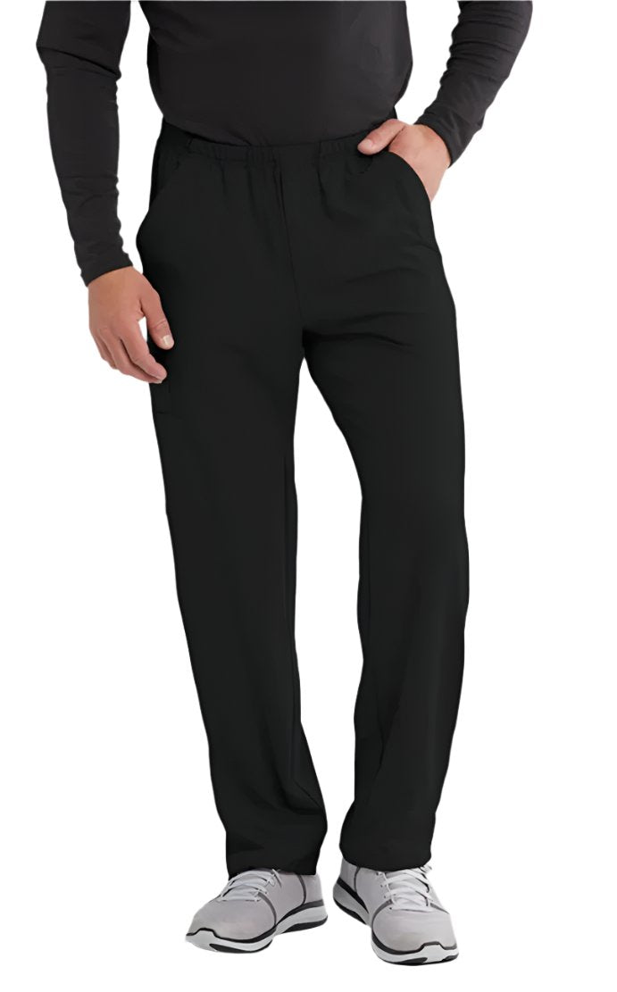 SKECHERS™ by barco Structure 4-Pockets Zip-Fly Scrub Pant-Black