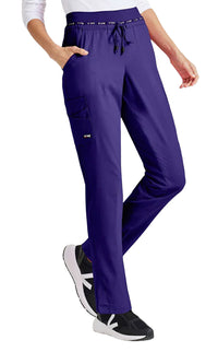 Grey's Anatomy™ Stretch by Barco Serena 7-Pocket Mid-Rise Tappered Leg Scrub Pant-Brilliance