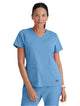 Grey's Anatomy Stretch™ by Barco Emma 4-Pocket V-Neck Scrub Top-Ceil