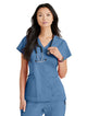 Barco Unify™ by Barco PURPOSE 4-POCKET V-NECK SCRUB TOP -  Ciel Blue