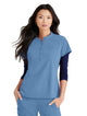 Barco Unify™ by Barco MISSION 1-POCKET HENLEY NECK SCRUB TOP - Ciel Blue