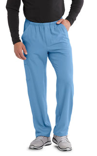 SKECHERS™ by barco Structure 4-Pockets Zip-Fly Scrub Pant-Ciel Blue