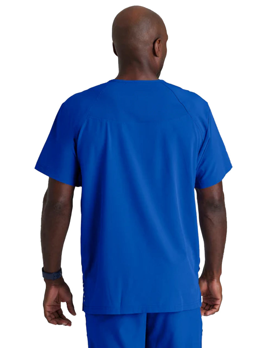 Barco One™ by Barco Amplify 5-Pocket V-Neck Scrub Top-Cobalt