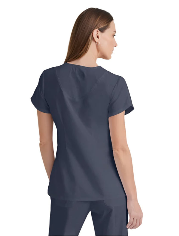 Grey's Anatomy™ by Barco Cora 4-Pocket Scrub Top-Extra LG - Back