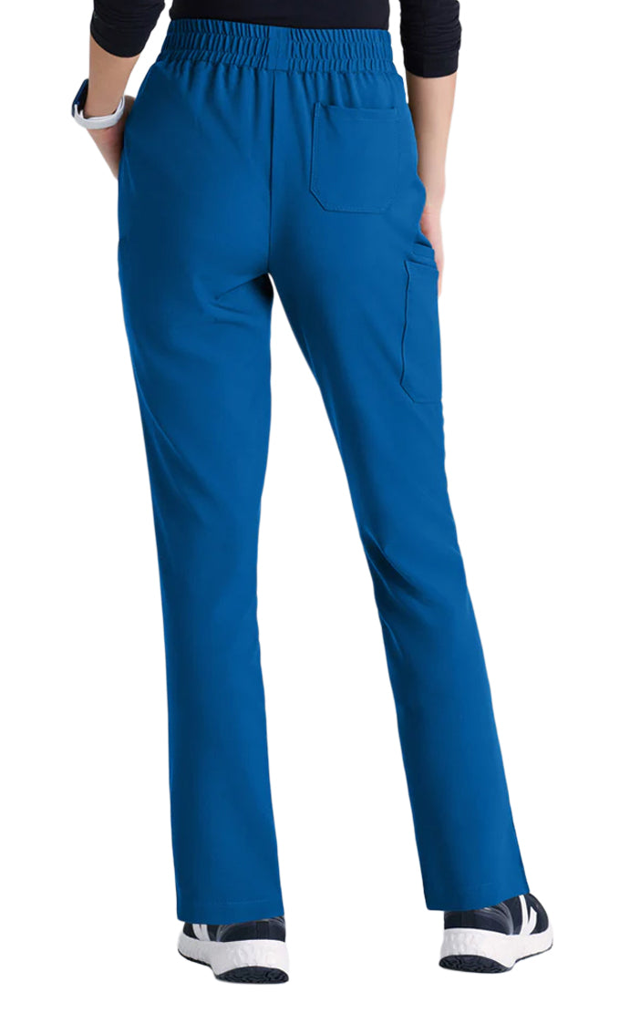 Grey's Anatomy™ Evolve by Barco Terra 6-Pocket Mid-Rise CICLO®Leg Pant-Ceil Blue