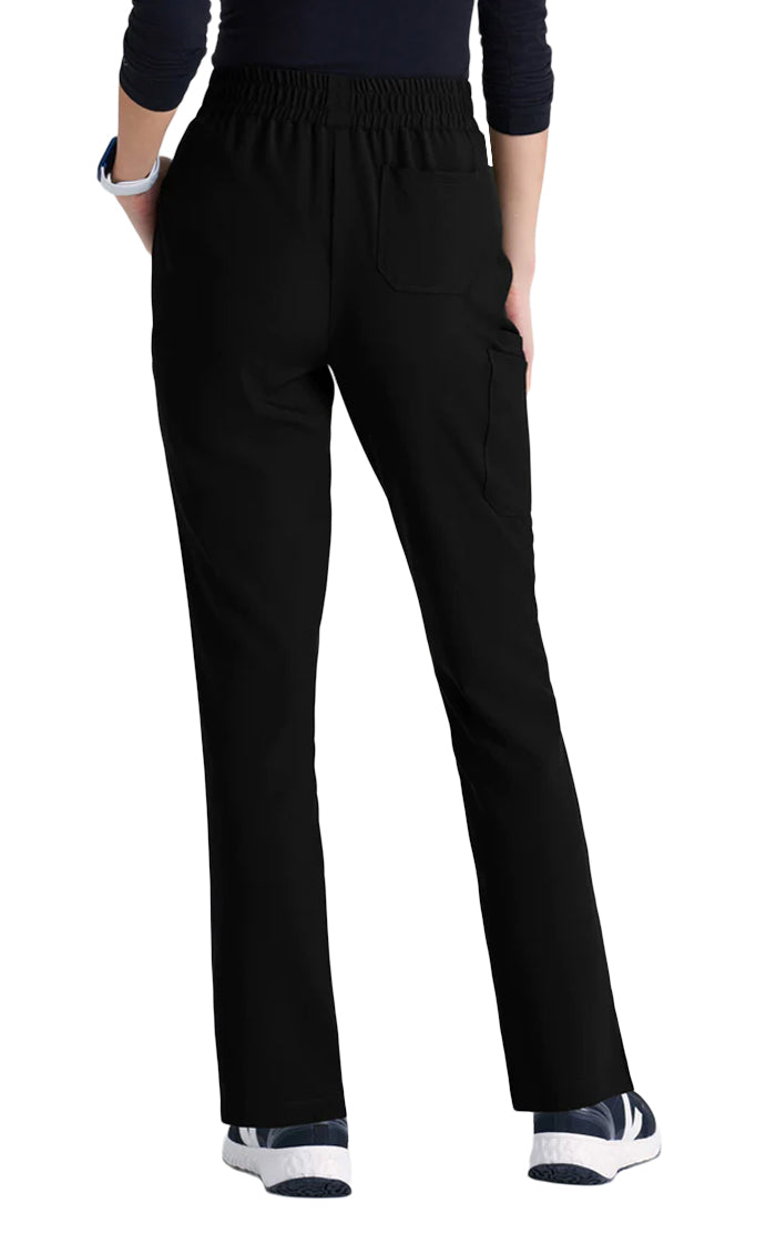 Grey's Anatomy™ Evolve by Barco Terra 6-Pocket Mid-Rise CICLO®Leg Pant-Black