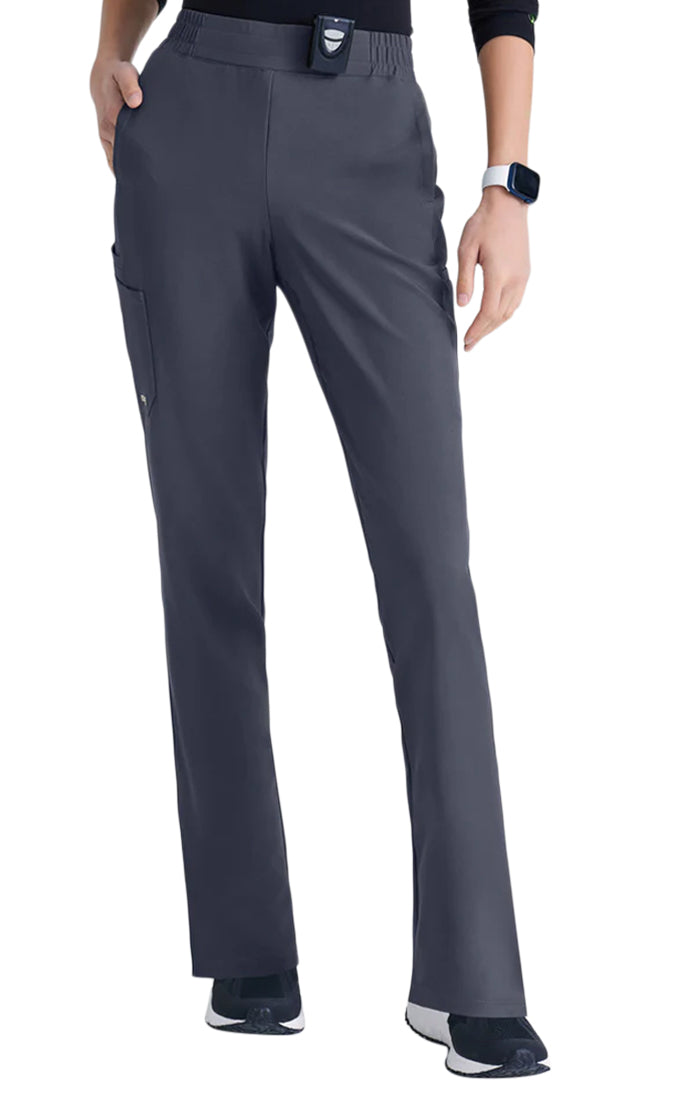 Grey's Anatomy™ Evolve by Barco Terra 6-Pocket Mid-Rise CICLO®Leg Pant-Steel