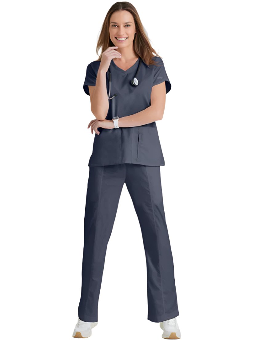 Grey's Anatomy™ by Barco Cora 4-Pocket Scrub Top-Extra LG Front w/Pant