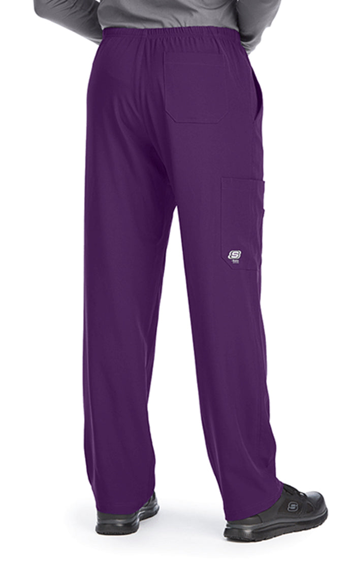 SKECHERS™ by barco Structure 4-Pockets Zip-Fly Scrub - Egg Plant