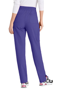 SKECHERS™ by barco Gamma 6-Pocket Mid-Rise Tapered Leg Scrub Pant-New Grape