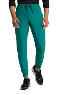 SKECHERS™ by barco Structure 3-Pocket Jogger Scrub Pant-Hunter Green