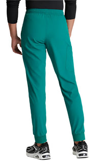 SKECHERS™ by barco Structure 3-Pocket Jogger Scrub Pant-Hunter Green