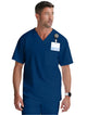 Grey's Anatomy™ by Barco Evan 2-Pocket Neck Scrub Top-Indigo