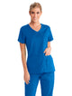 Grey's Anatomy™ by Barco Cora 4-Pocket Scrub Top-New Royal