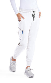 Grey's Anatomy™ by Barco Kira 5-Pocket Mid-Rise CICLO® Jogger Pant-White