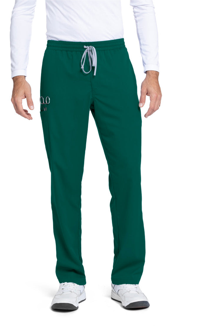 Grey's Anatomy™ Classic GRP558 Barco M5pkt Elas Cntr Drawcord Pant-Tall/Plus-Hunter Green