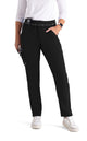 Grey's Anatomy™ Stretch by Barco Serena 7-Pocket Mid-Rise Tappered Leg Scrub Pant-Black