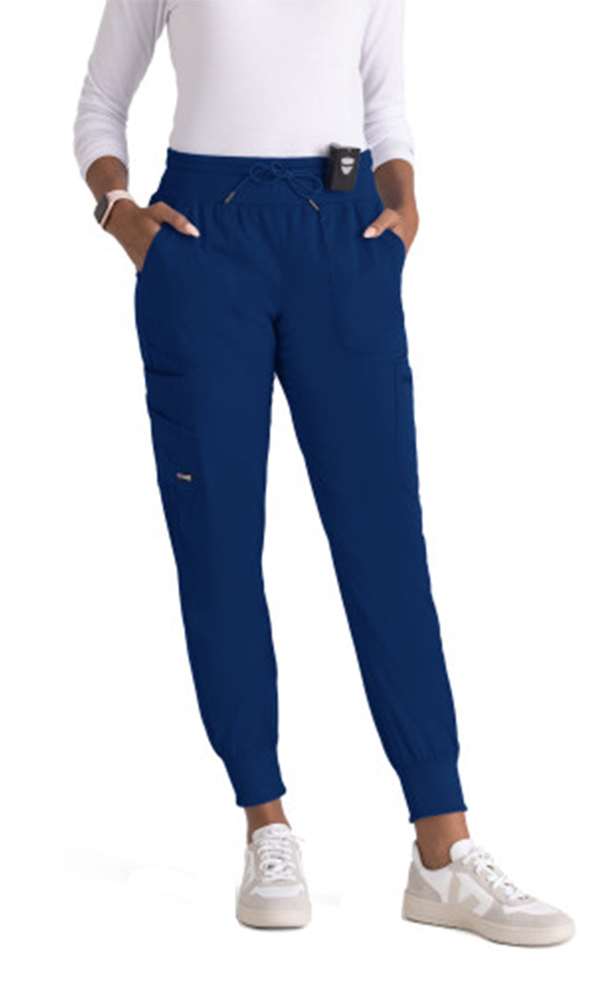 Grey's Anatomy™ Stretch by Barco 7-Pocket Jogger Pant-Indigo