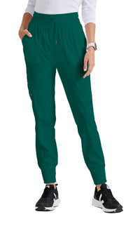 Grey's Anatomy™ Stretch by Barco 7-Pocket Jogger Pant-Hunter Green