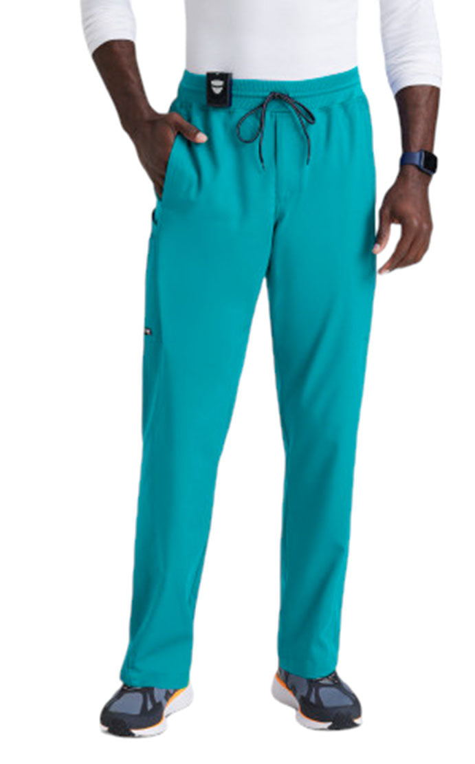 Barco M6PKT KNT WB SLM STRAIGHT PANT-TEAL