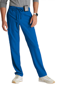 Grey's Anatomy™ Evolve By Barco Highland 5-Pocket Slim Straight Scrub Pant-Driftwood-ROYAL BLUE