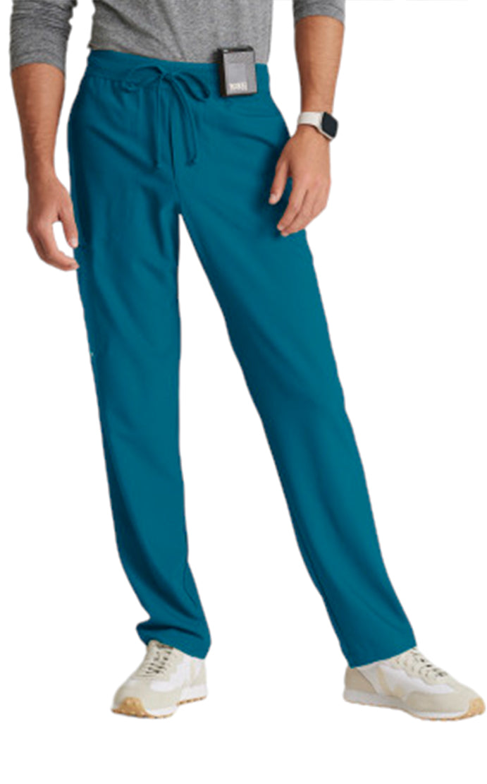 Grey's Anatomy™ Evolve By Barco Highland 5-Pocket Slim Straight Scrub Pant-Driftwood-BAHAMA