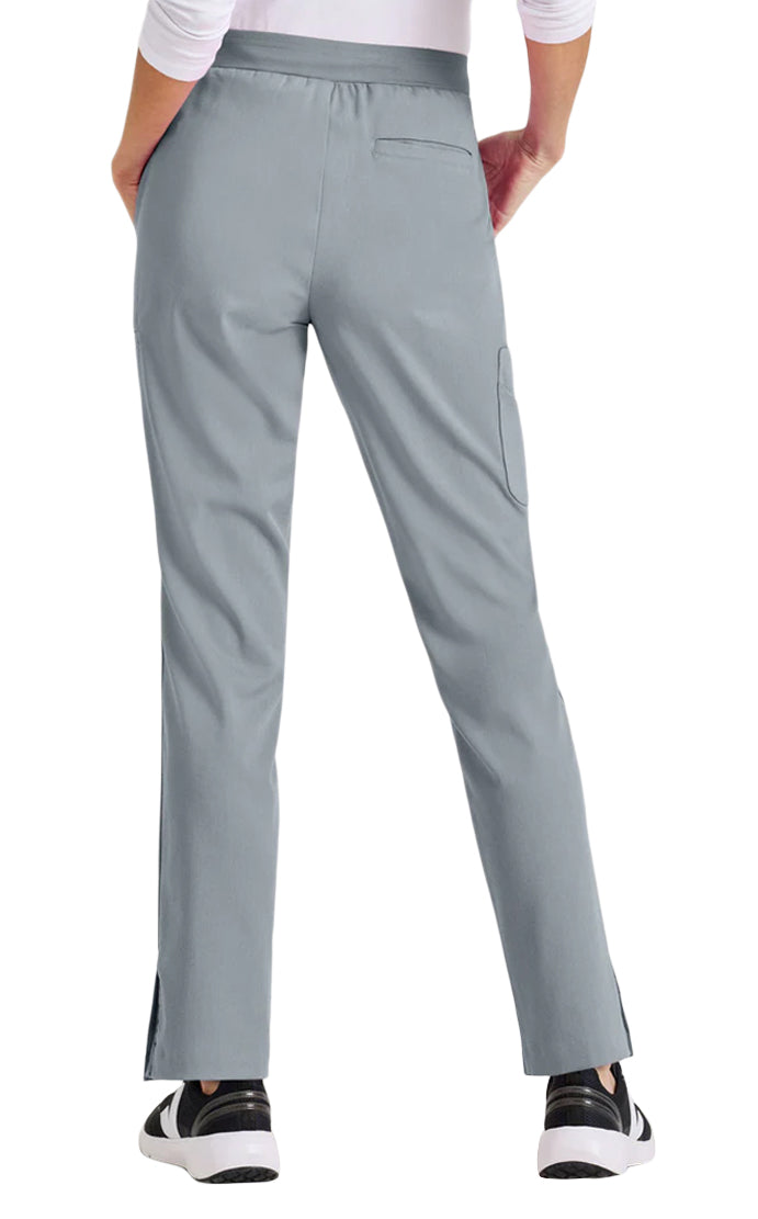 Grey's Anatomy™ Stretch by Barco Serena 7-Pocket Mid-Rise Tappered Leg Scrub Pant-Moon struck