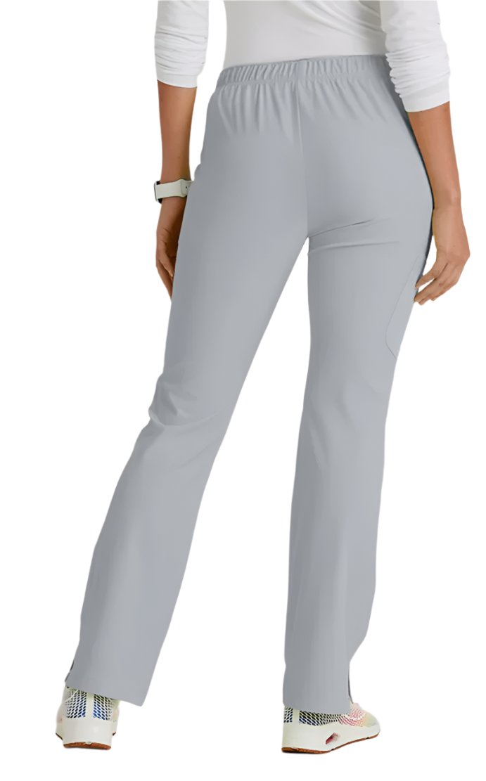 SKECHERS™ by barco Reliance 3-Pocket Mid-Rise Straight Leg Scrub Pant-Moonstruck